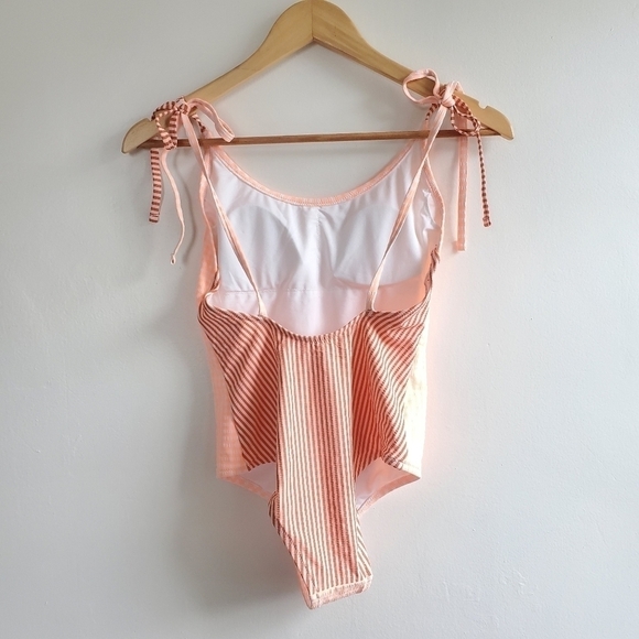 New Aerie Gingham & Striped One Piece Swimsuit Size XS - Picture 7 of 11